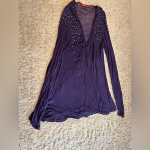 Rainbow medium purple long sleeved shirt